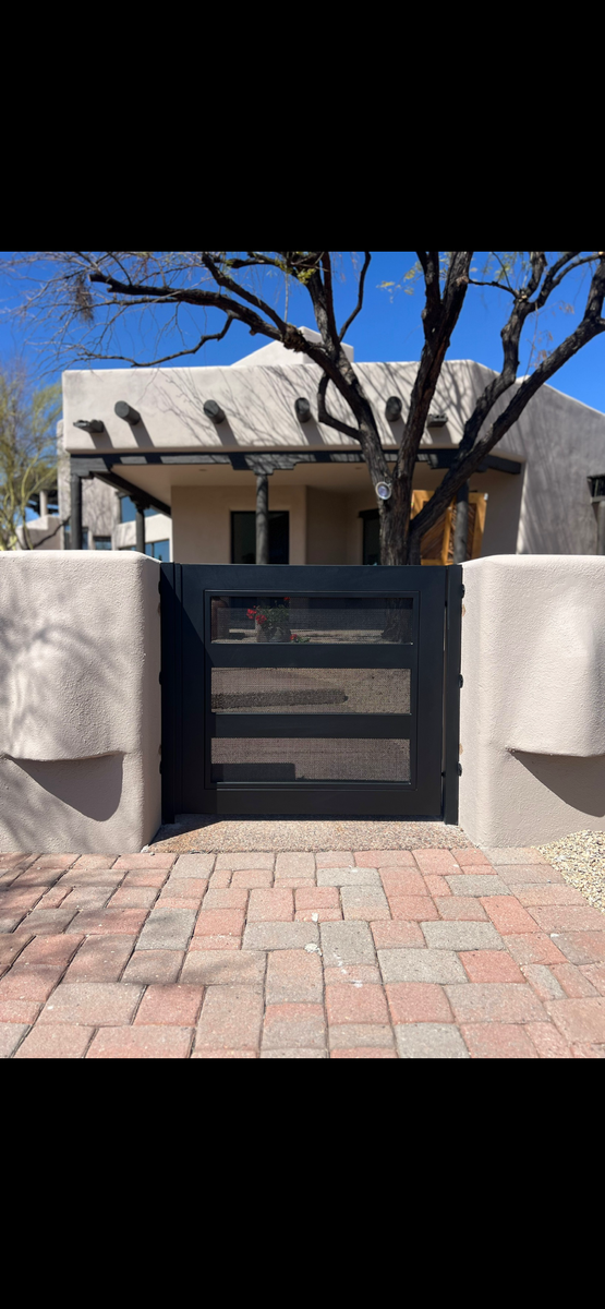 Man Gates for Metal Art Deco in Glendale,  AZ