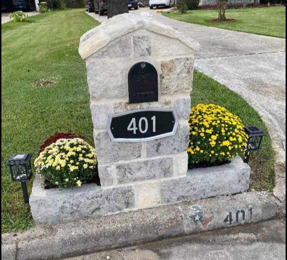 Masonry work for LEGA Home Improvements LLC in Magnolia, TX