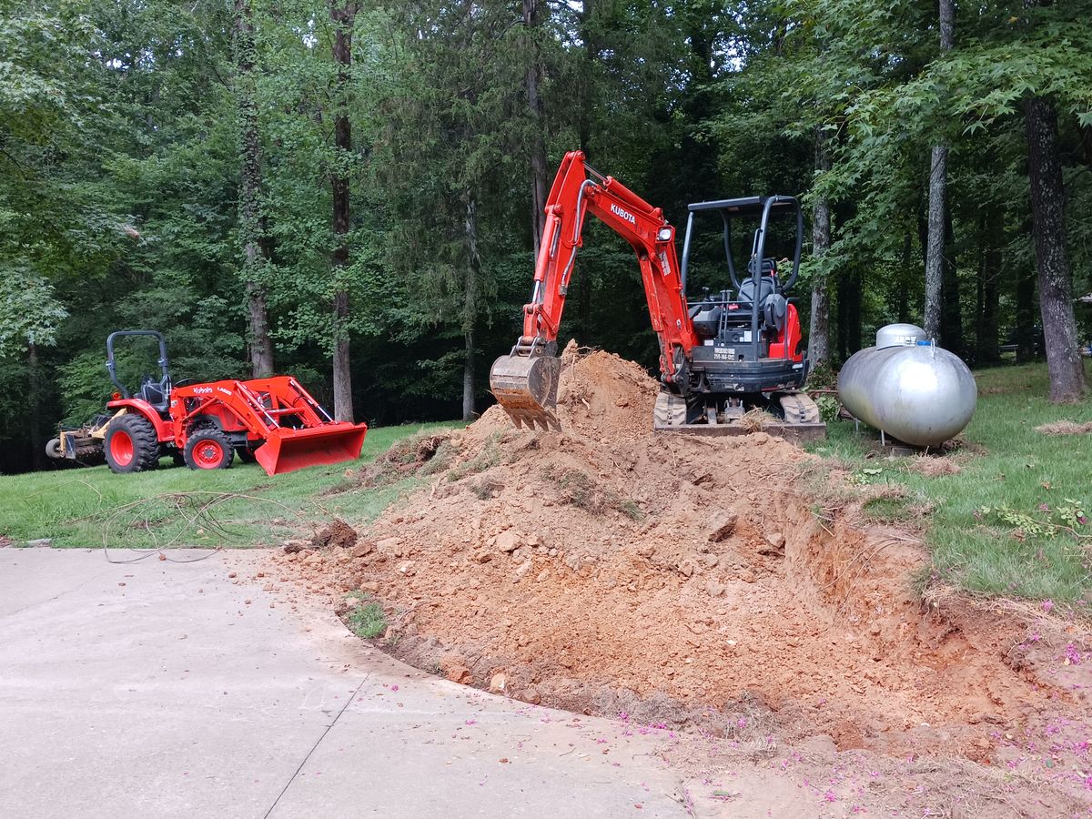 Excavating for CODE 3 Landscaping & Lawn Care in  Leoma,  TN