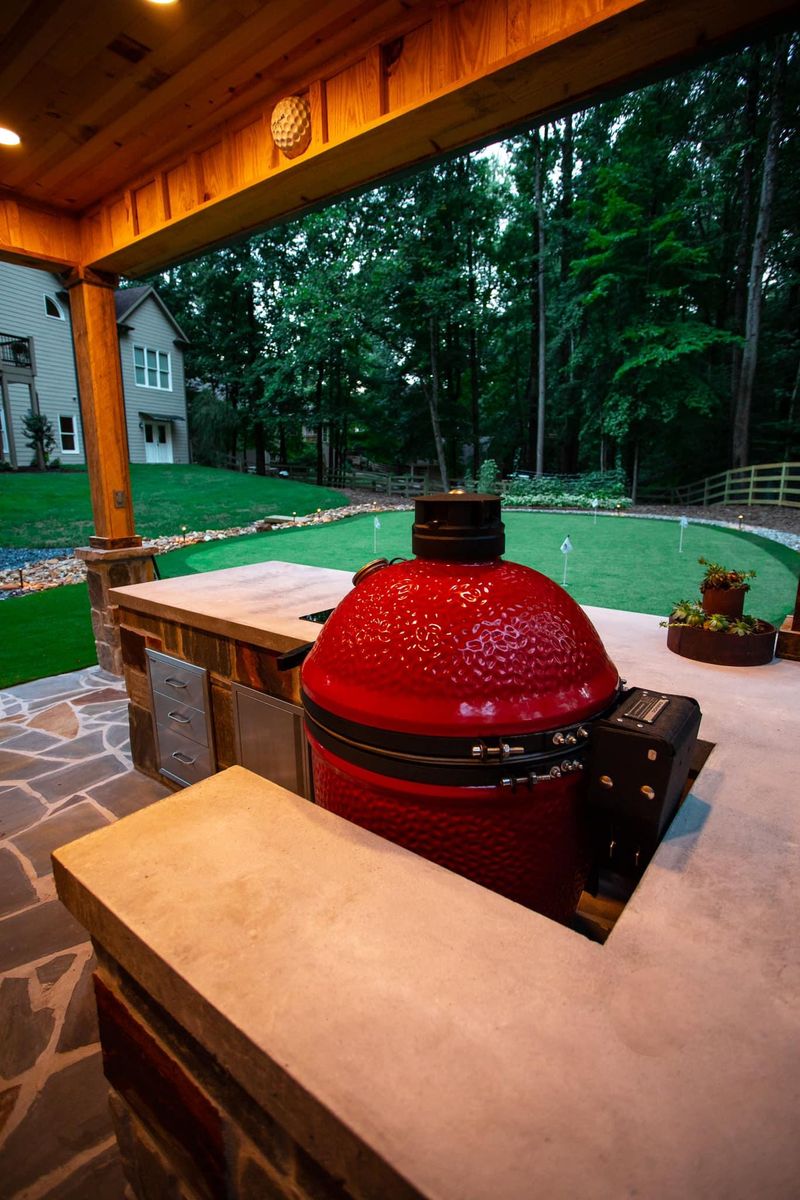 Outdoor Kitchens for Fusion Contracting in North Georgia, GA