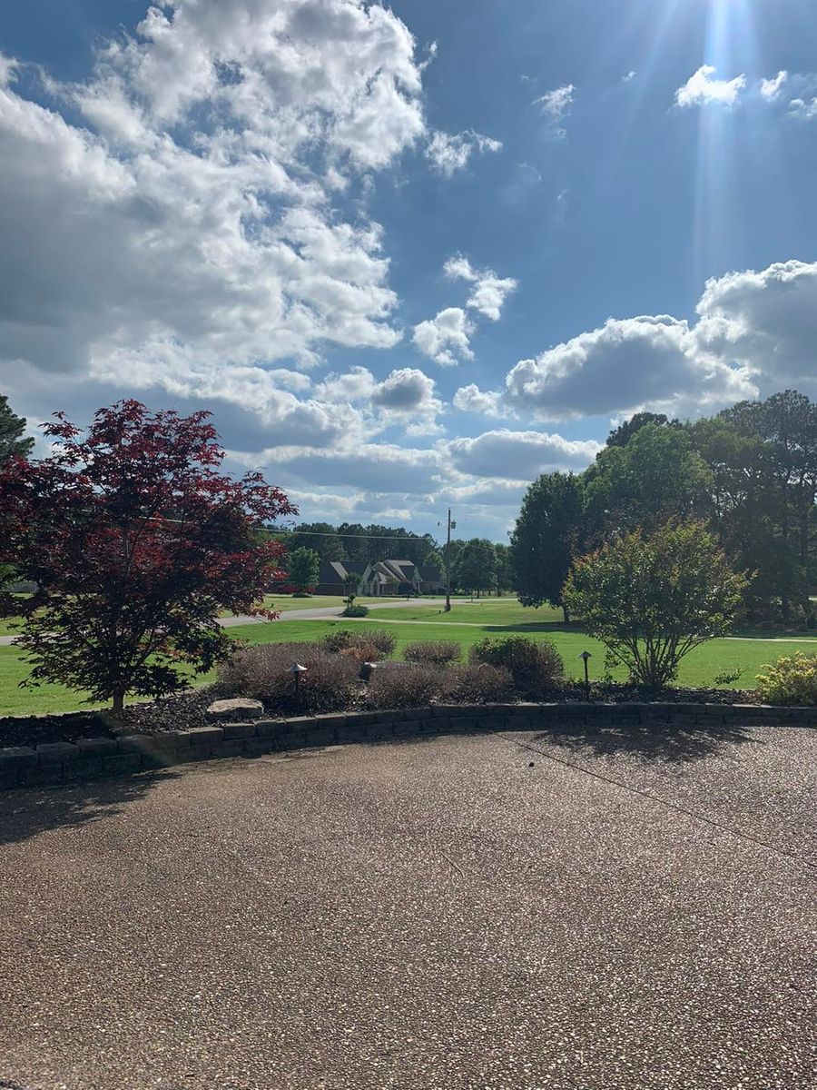 Patio Design & Construction for Greenscape Solutions in Milan, TN