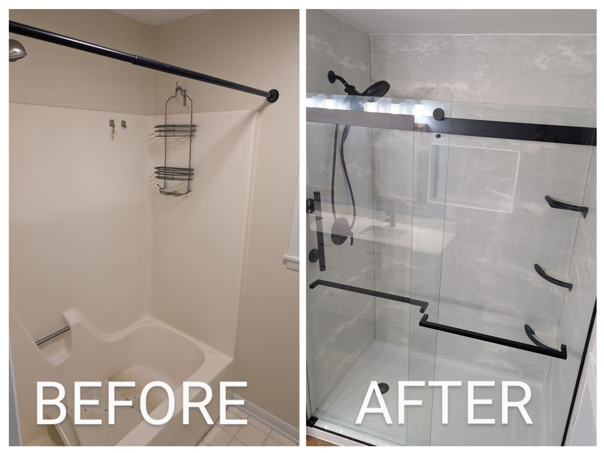 Full Bathroom Remodel for Brick City Bath in Sanford, NC