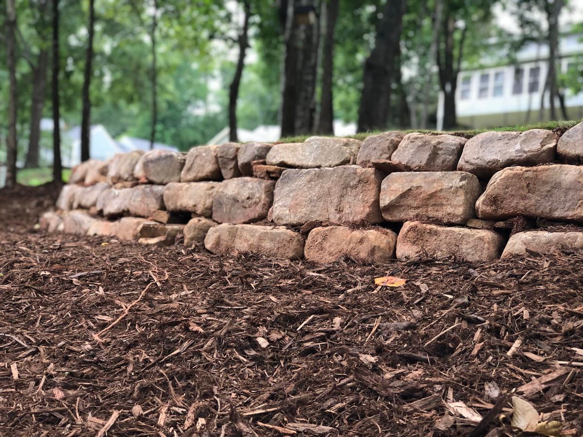 Mulch Installation for Mountain View Lawn Care and Detail in Seneca, SC