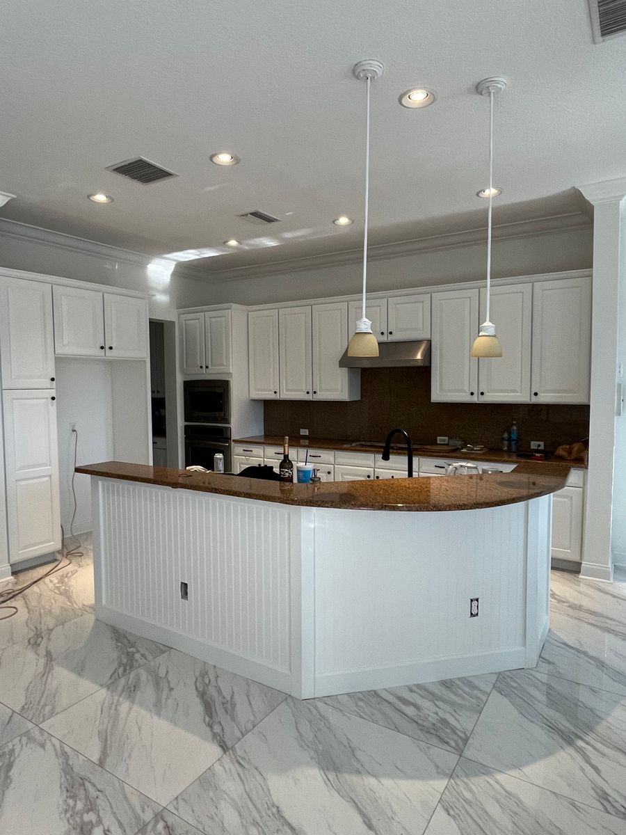 Kitchen and Cabinet Refinishing for Escorpio Painting in Tampa, FL