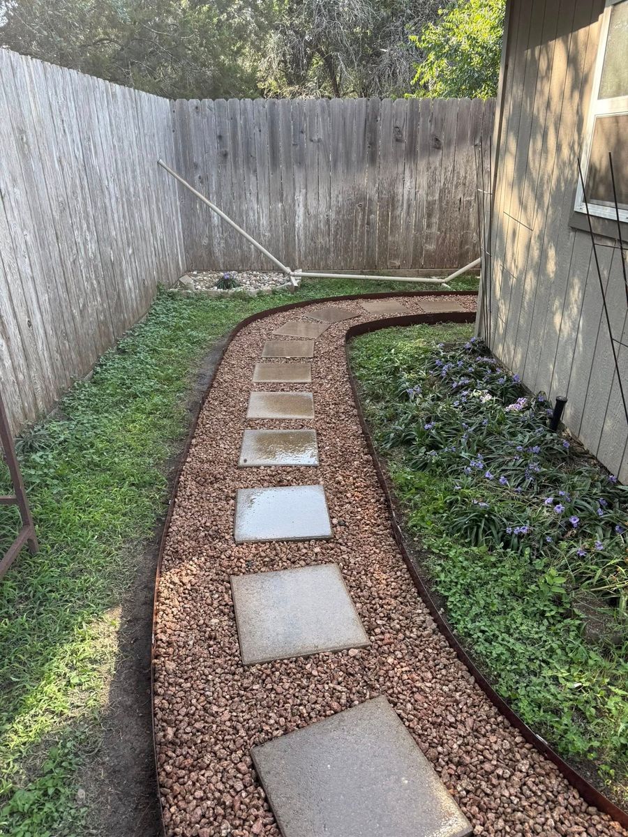 Landscape Design & Installation for Tejas Elite Custom Homes in Belton, TX