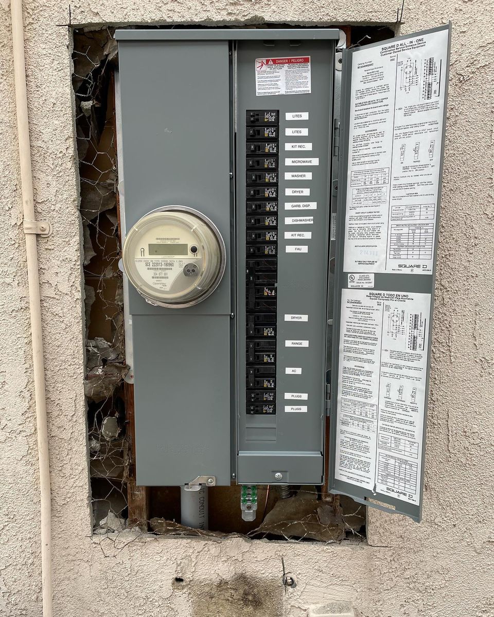 Electrical Panel Installation And Upgrades for All Thingz Electric in Aliso Viejo, CA