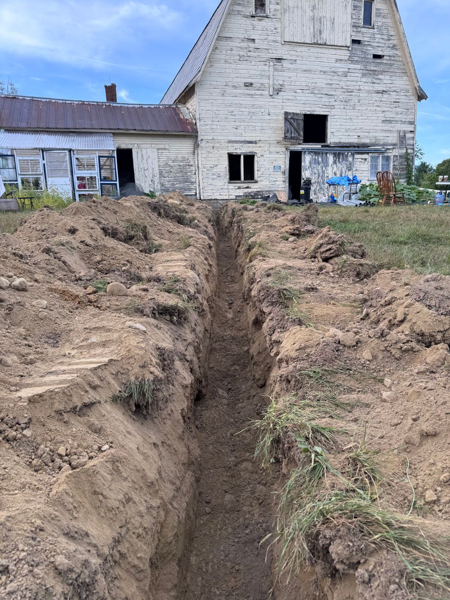 Residential & Commercial Excavation for Jack Of All Blades in Windsor County, VT