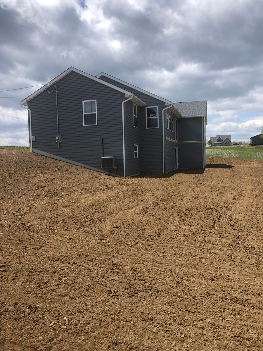 Grading for ASC Excavating LLC in Lucas, OH