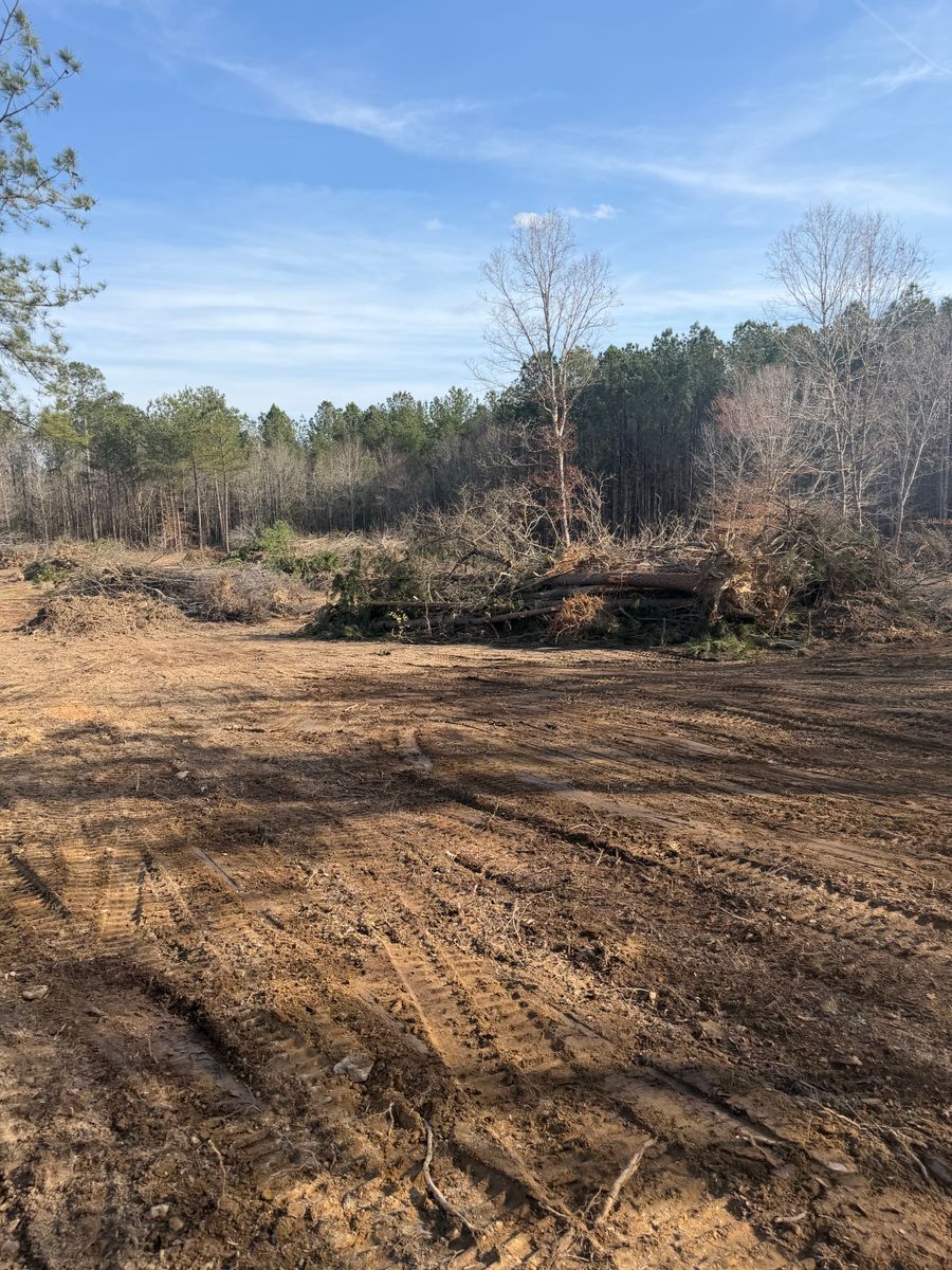 Land Clearing for Kelley Excavation & Land Services in Laurens County, SC