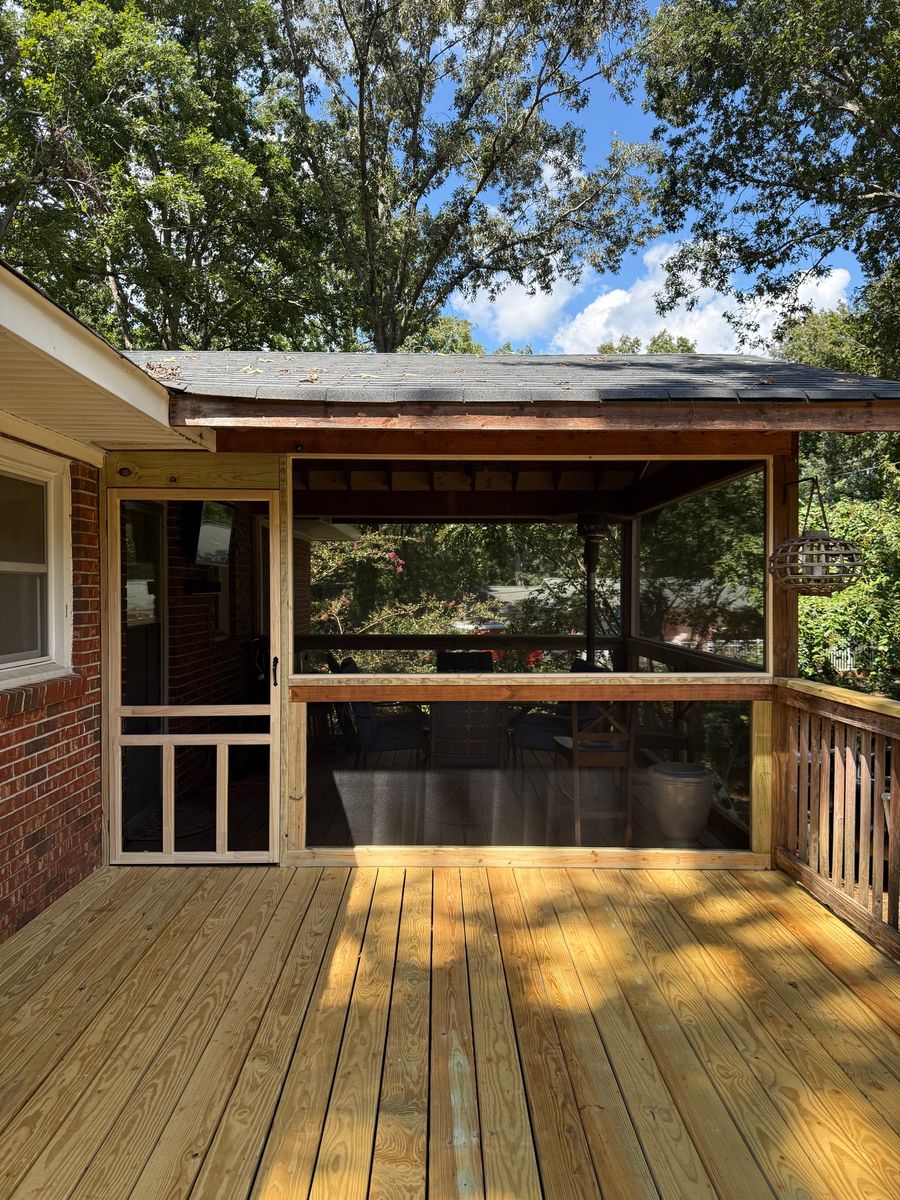 Deck & Patio Installation for Invicta Services in Greenwood County, SC