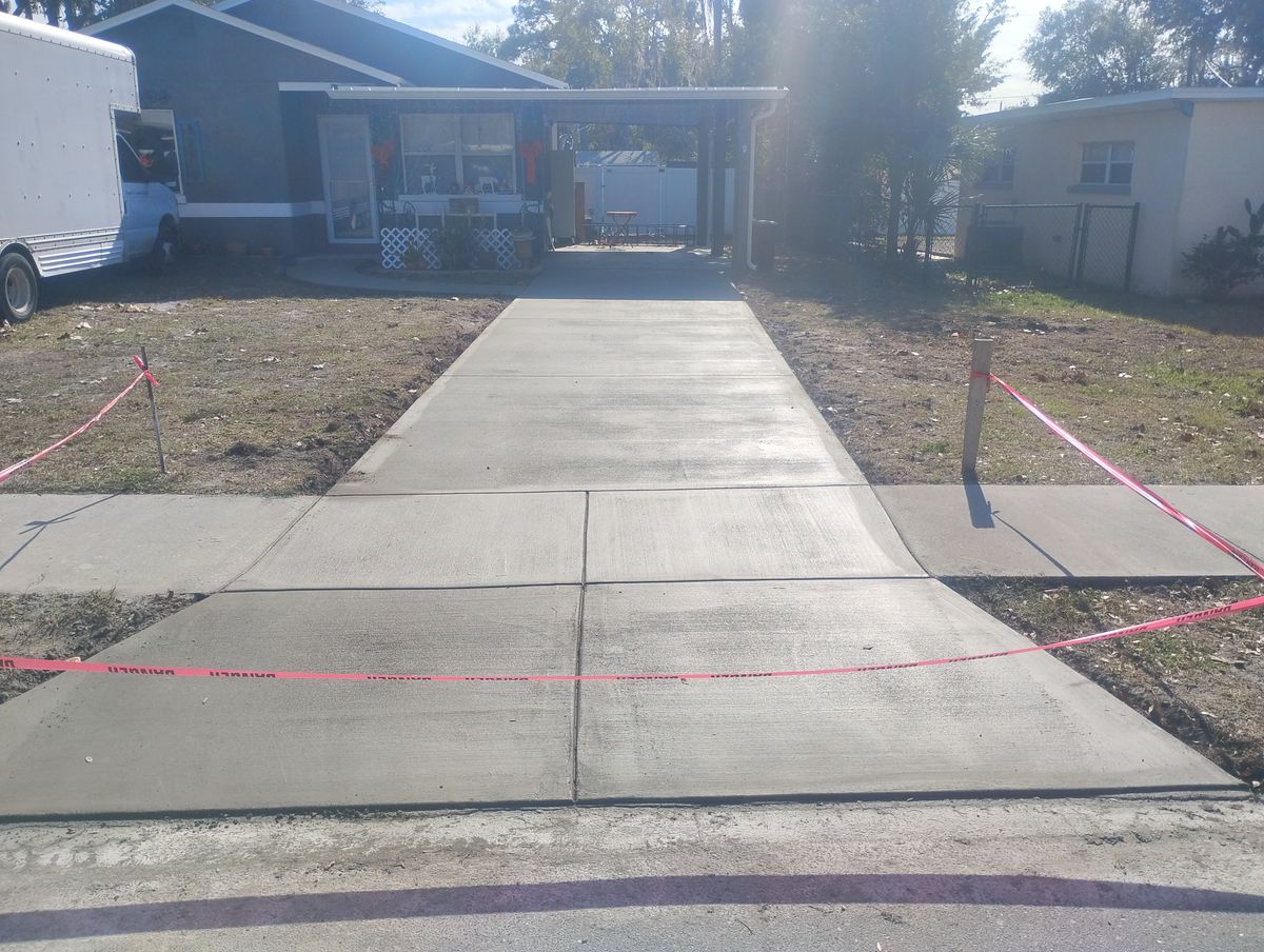 Driveway Construction for Troiano Concrete & Masonry in Clearwater, FL
