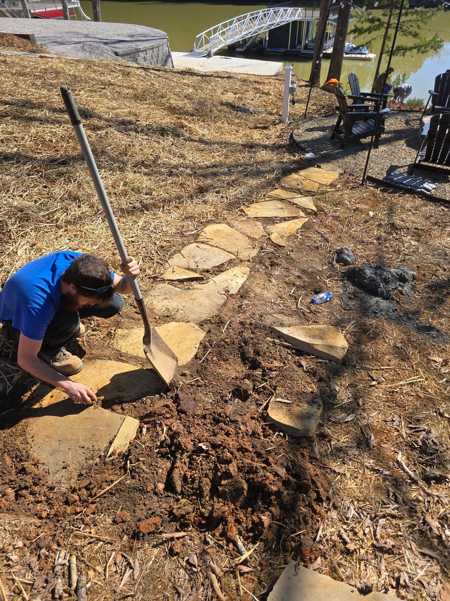 Hardscaping for Williams Lawn & Land in Sharps Chapel, TN