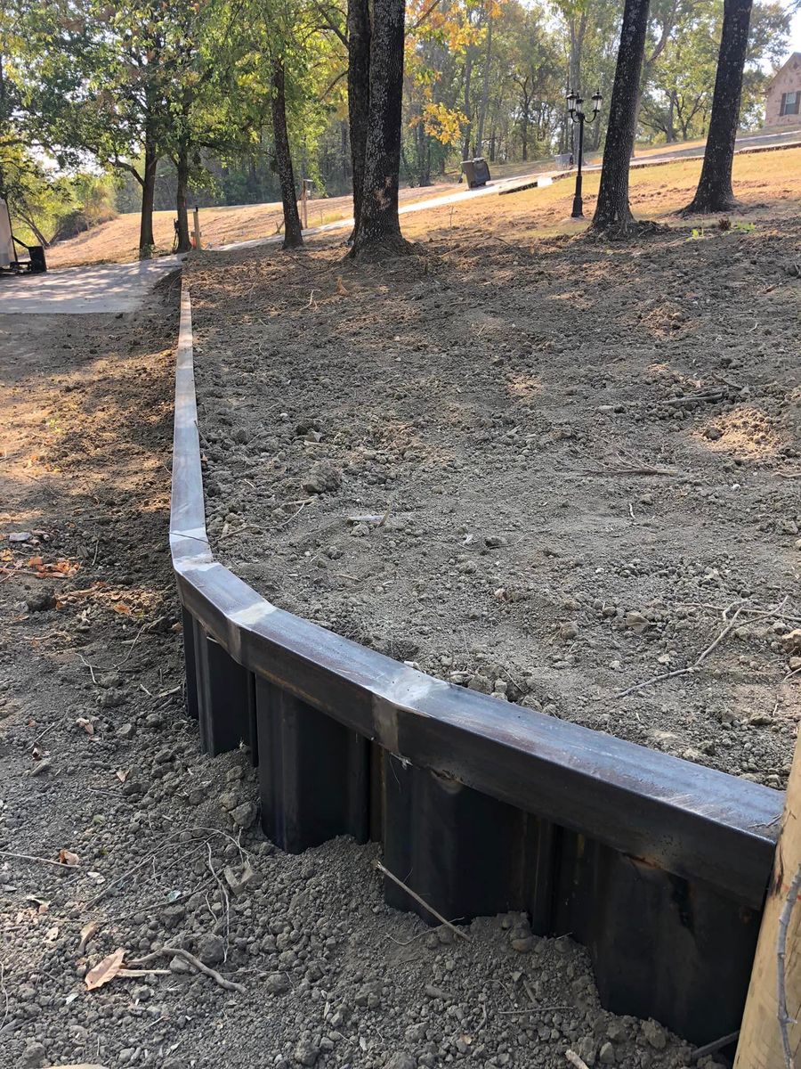 Grading for BR Construction LLC in Corsicana, TX