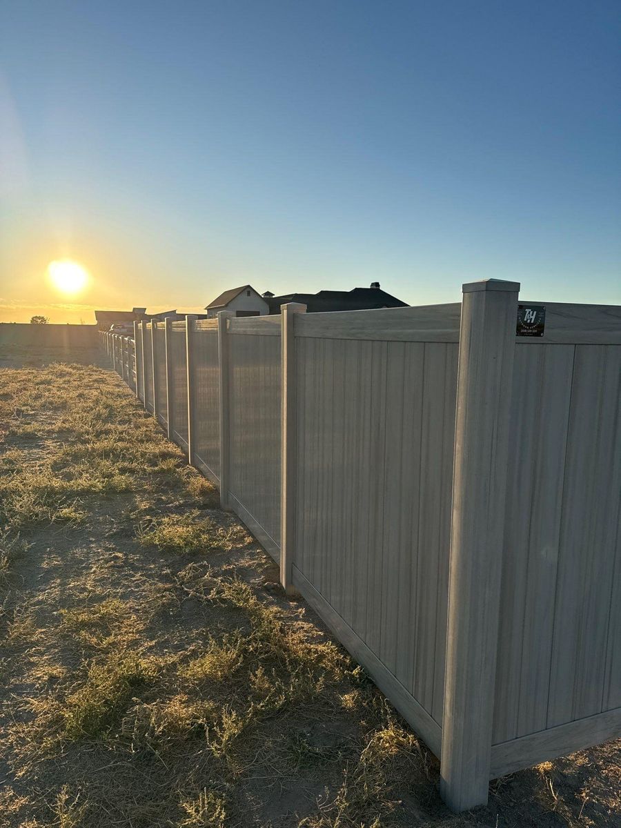 Fence Repair for T&H Outdoor Services in Twin Falls, ID