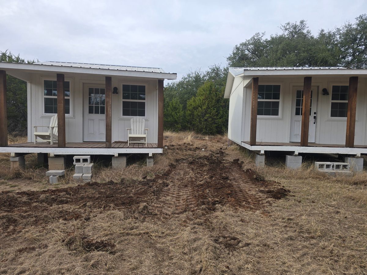 Framing for Evant Backhoe & Construction in Evant, TX