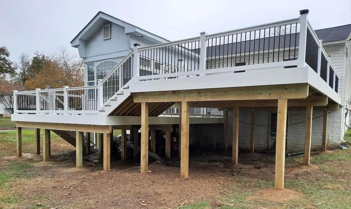 Deck & Patio Installation for Next Level Construction and Cleaning in Saco, ME