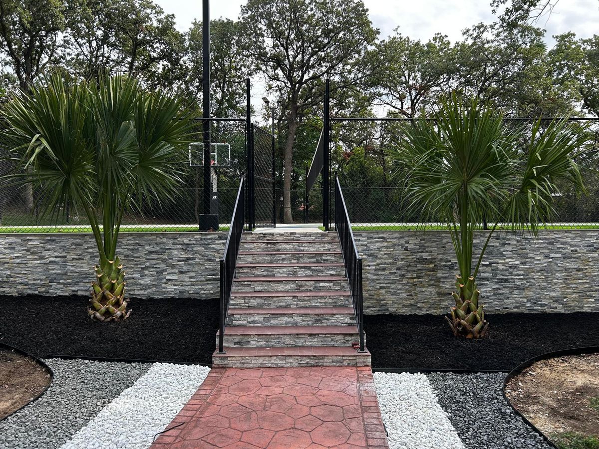 Erosion control projects for Guerrero's Landscape in Fort Worth,  TX