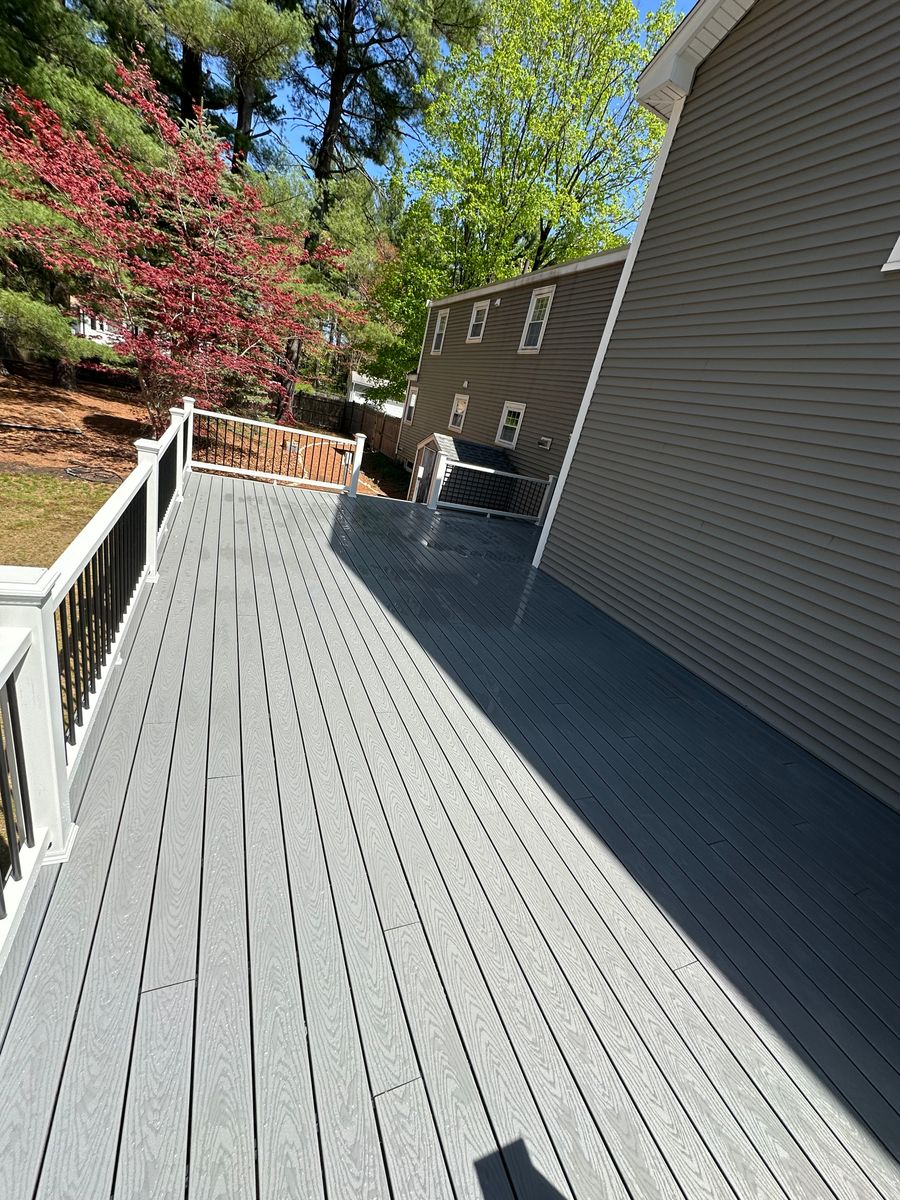 Deck Installation for Modern Art Construction in Lynn, MA
