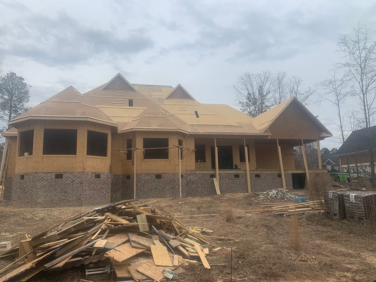 Residential Construction for Southern Pride Development in Blythewood, SC