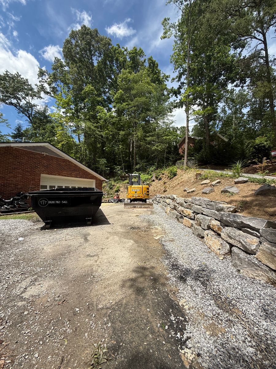 Asphalt paving for JV Painting Services LLC in Hendersonville, NC