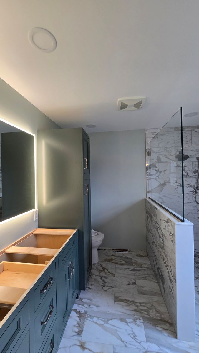 Bathroom Renovation for Santiago Construction LLC in Valparaiso, IN