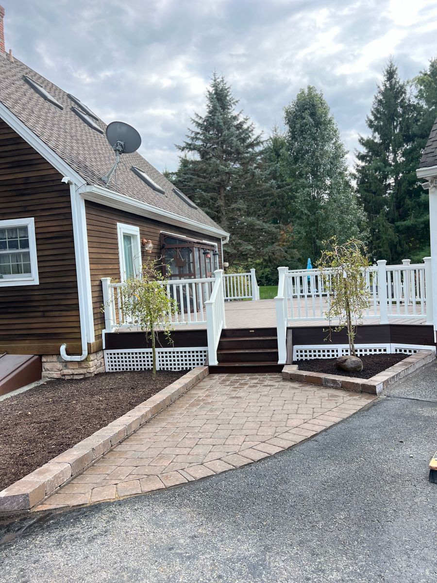 Custom Deck Designs for Disessa in Wantage, NJ