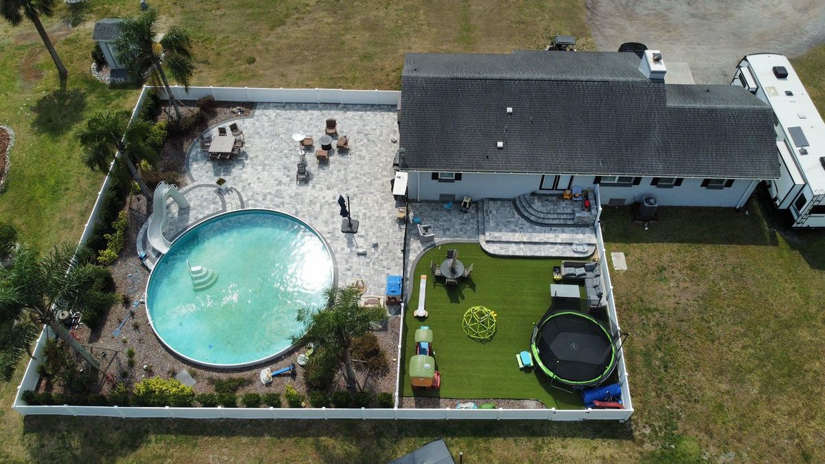 Landscape Design & Installation for Cunningham's Lawn & Landscaping LLC in Daytona Beach, Florida