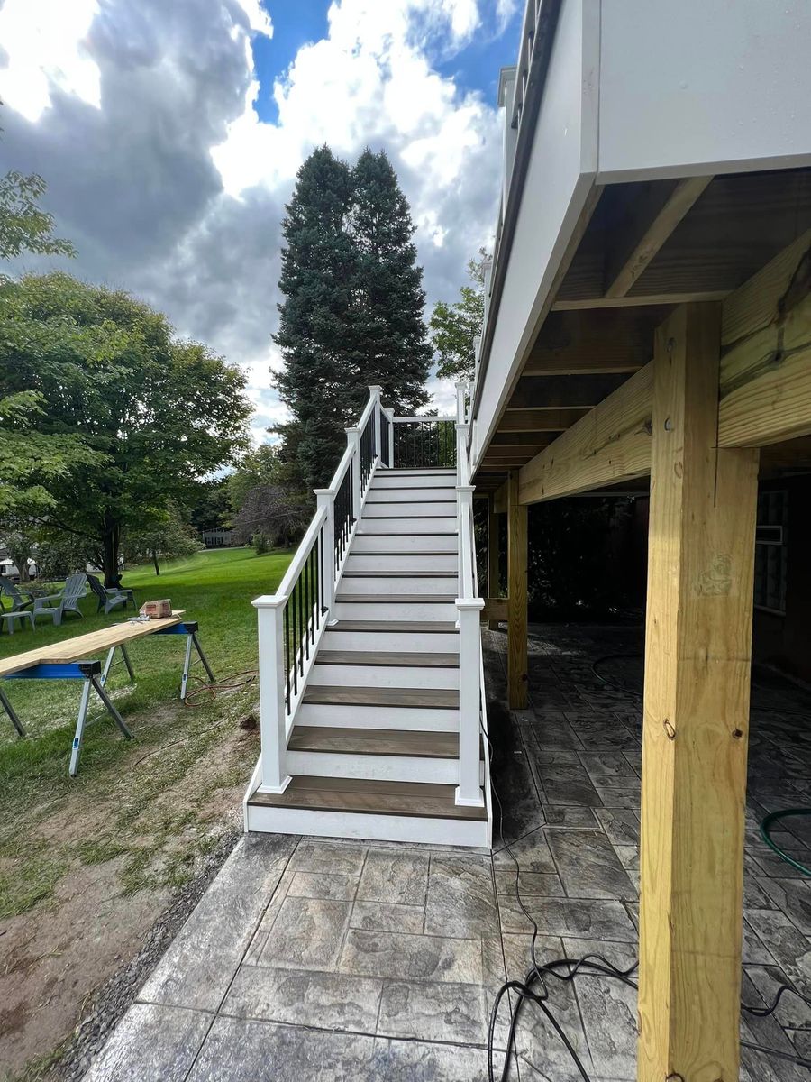 Deck & Patio Installation for Rose Home Improvements in 
Marion,  NY