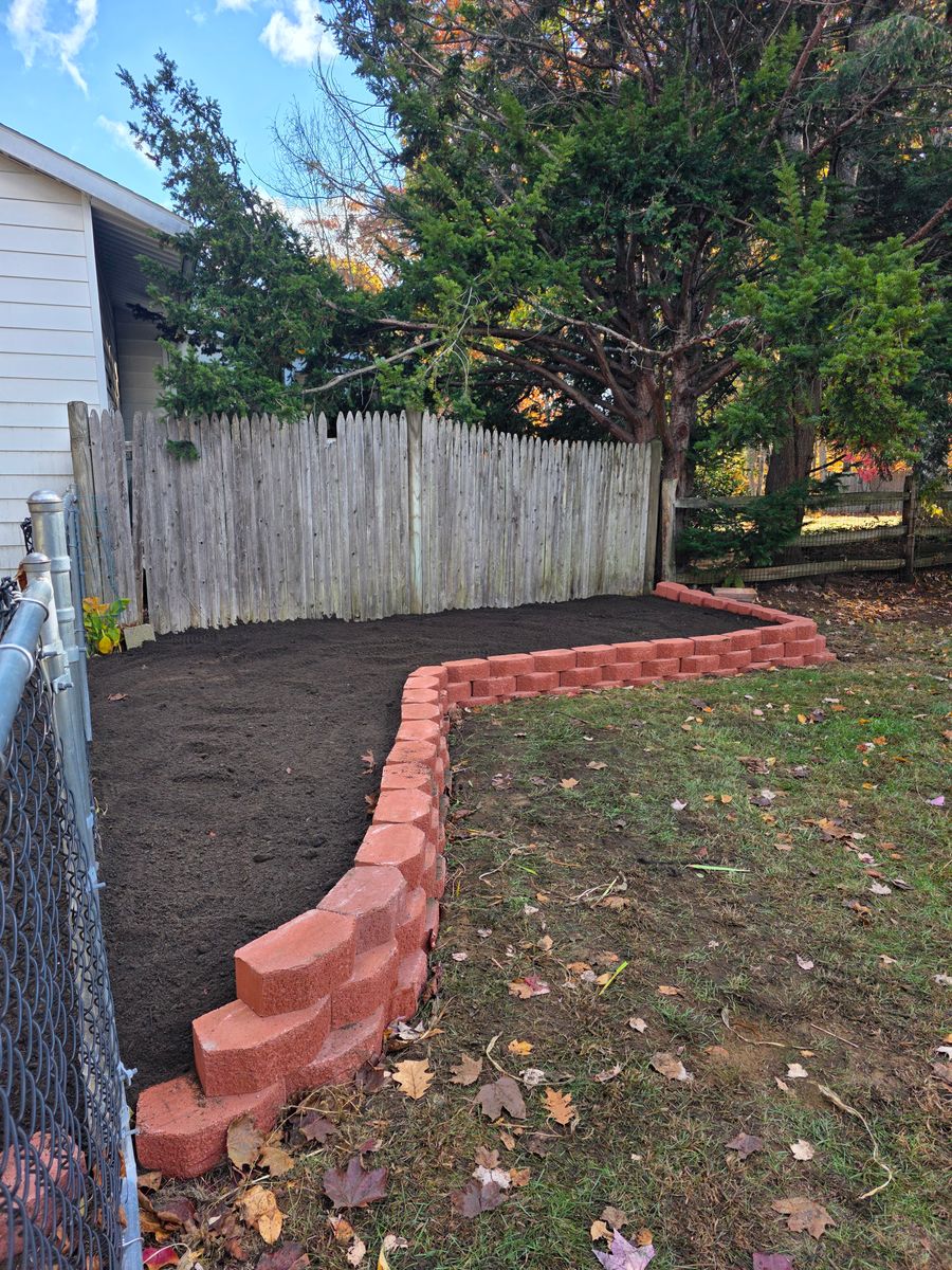 Retaining Wall Construction for Sweet Scapes in Ballston Spa, NY