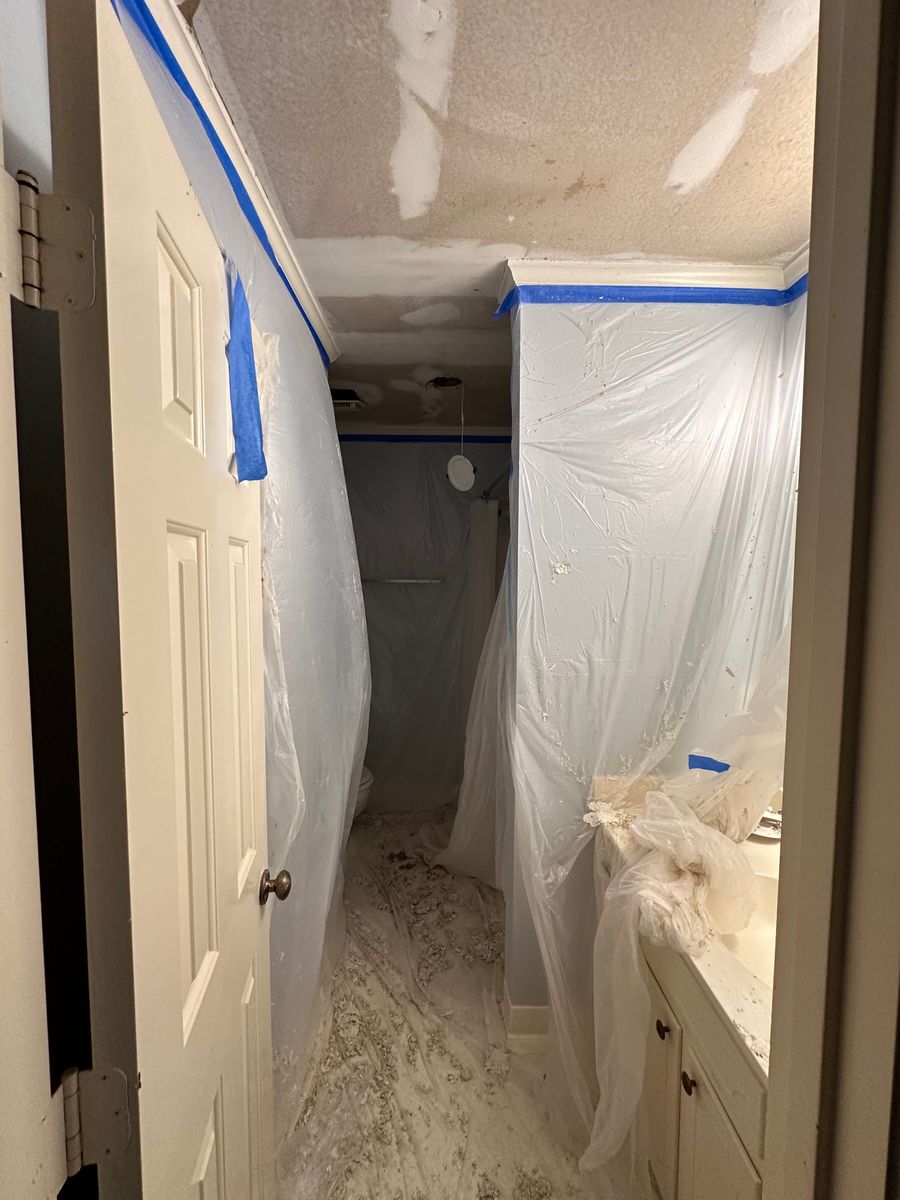 Popcorn Removal for GW Painting Co. in Charlotte, NC
