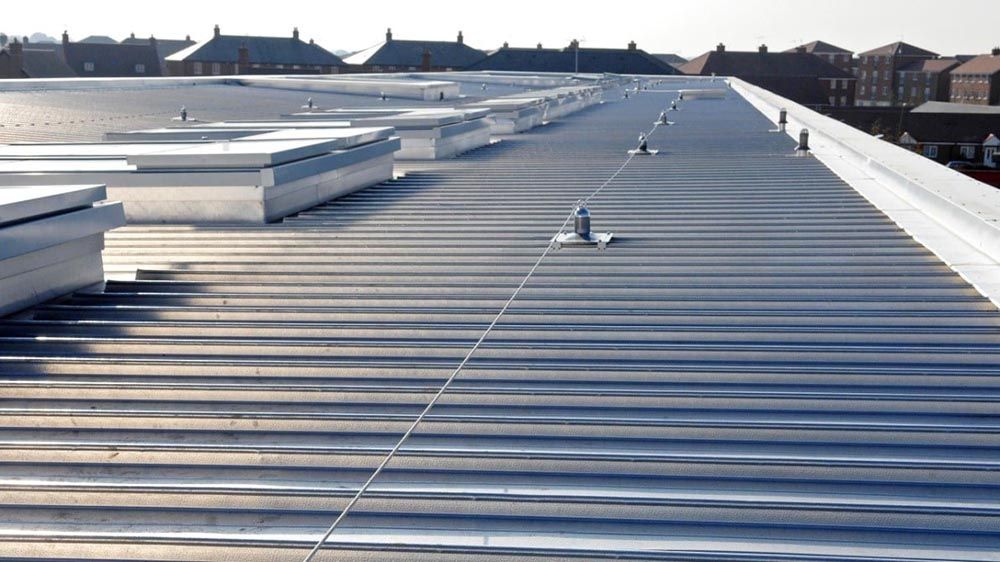 Commercial roofing installation for Certified Roofing Solutions Inc. in Marietta, GA