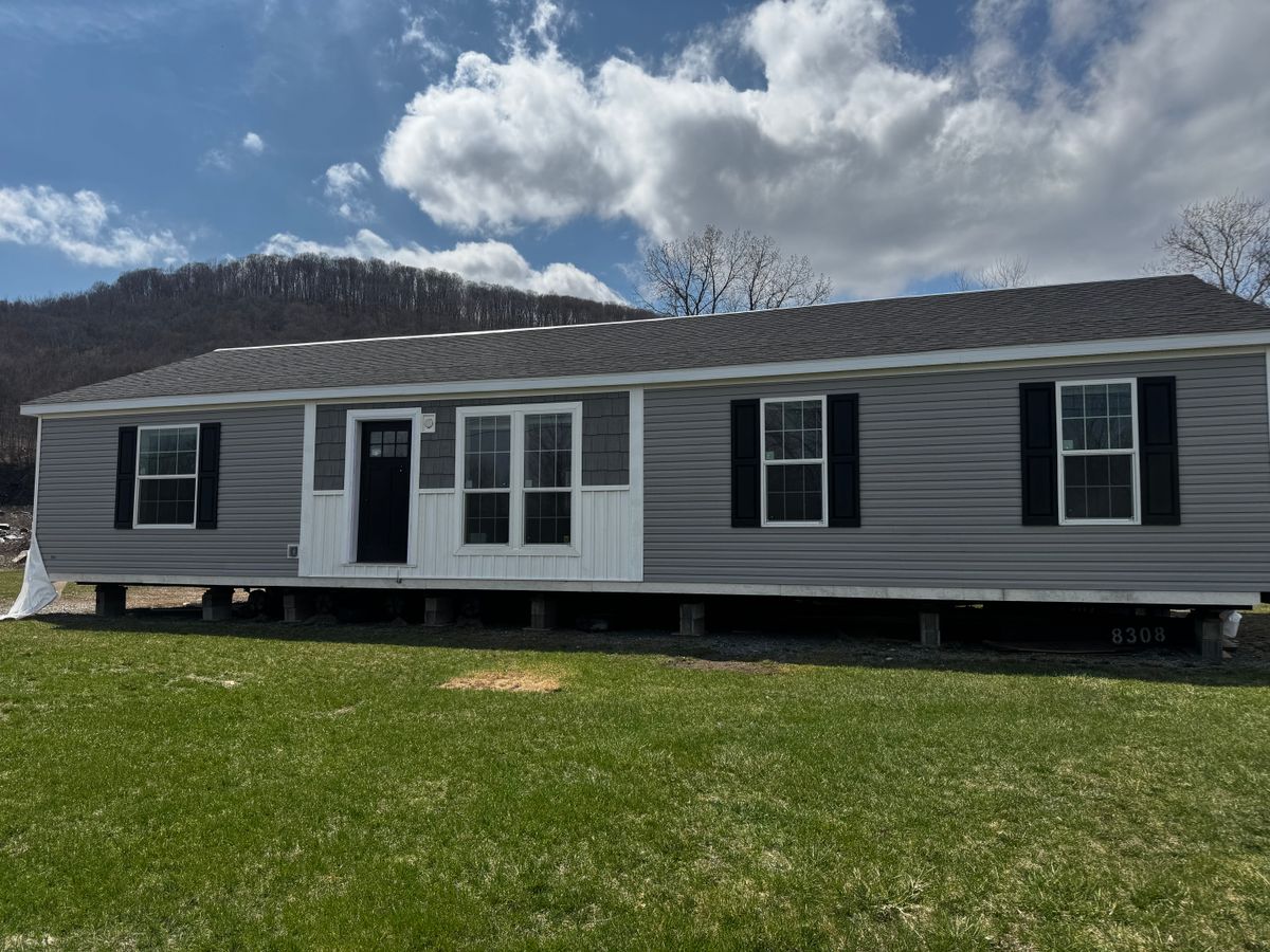 Double-Wide Home Manufacturing for Windy Hollow Homes in Granville, NY