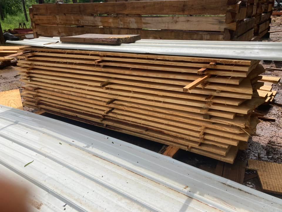 Custom Sawn Rough Cut Lumber for Jrs. Sawmilled Lumber in Munford, AL