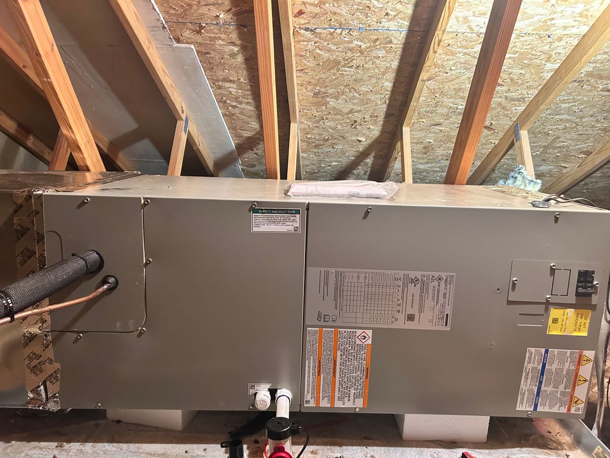 Installation of HVAC Systems for Chilly Willy Mechanical in Charlottesville, VA