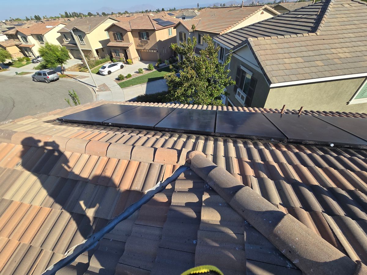 Bird Proofing Solar Panels for The Window & Solar Ninjas in Riverside County, CA