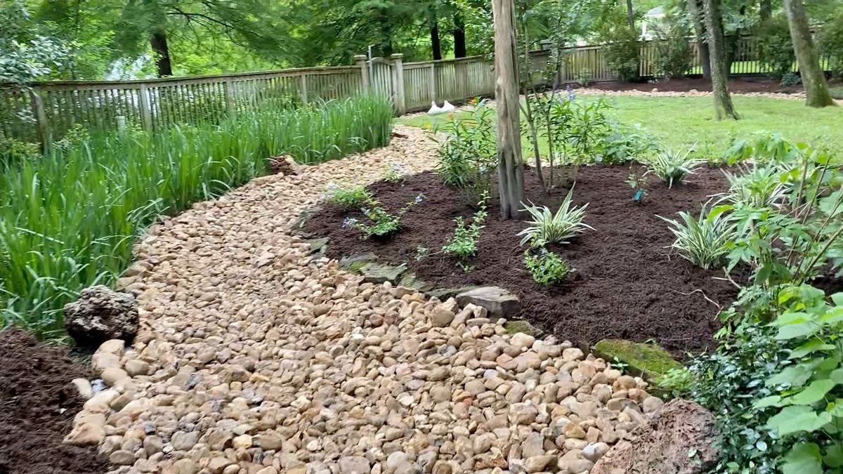 Hardscaping for Atlas Land Design in Creekside Park, TX