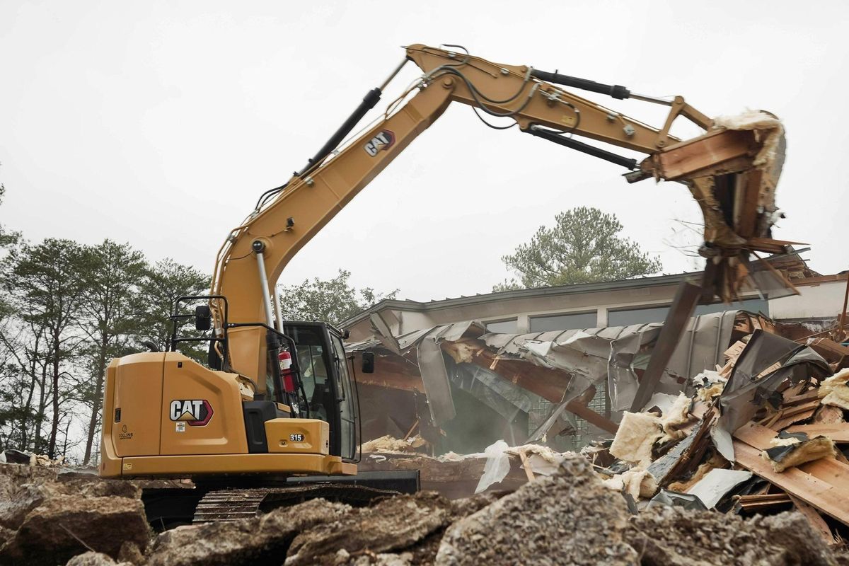 Excavation for Collins Constructors in Fyffe, AL