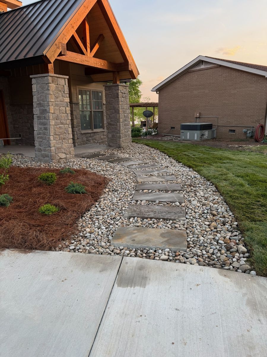Hardscaping for Rose Land Services in Pegram, TN