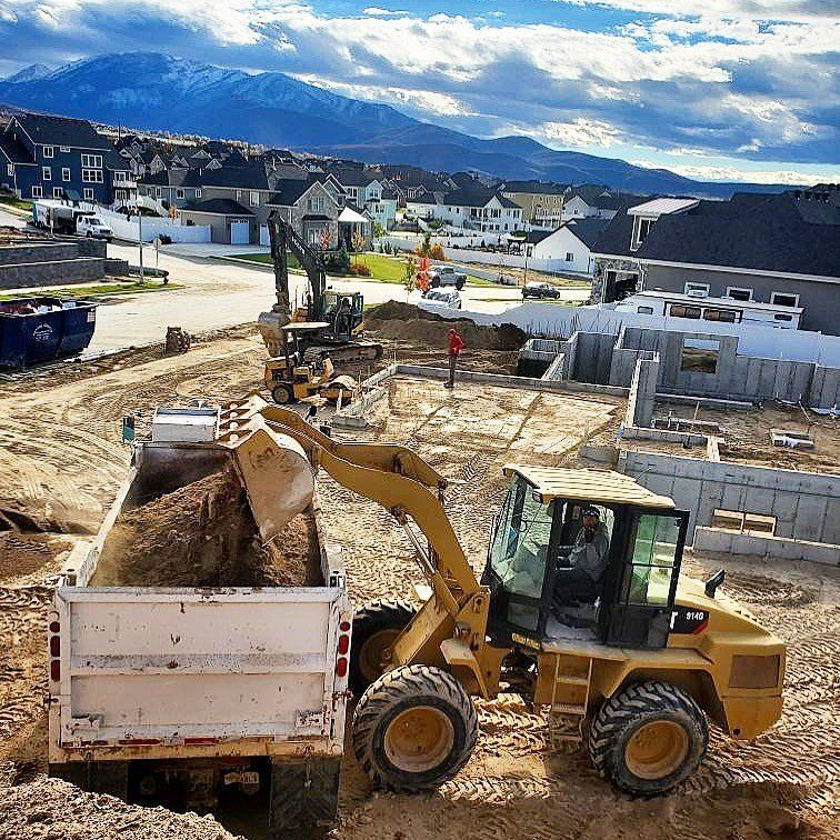 Site Preparation for Premier Rockwall & Excavating in Utah County, UT