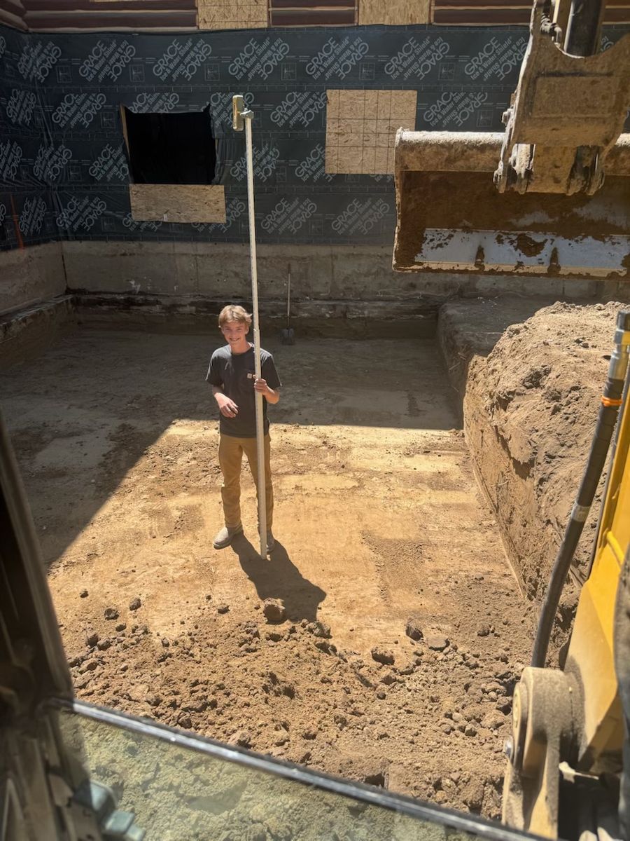 Foundation Excavation for Hansen Earth Works in Jackson, WY