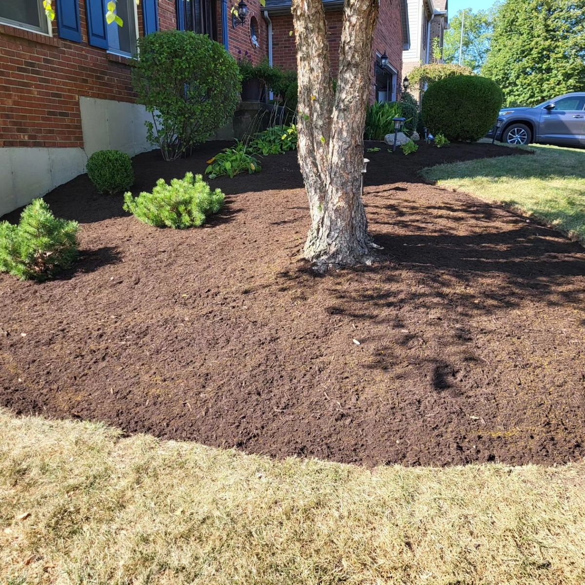 Mulch Installation for Ryt's Landscaping LLC in Cincinnati, OH