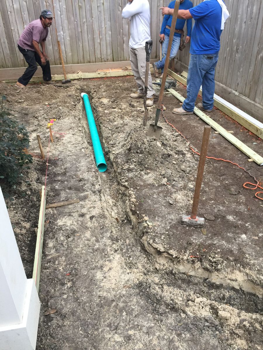 Drainage for Texas Curb N Borders in Houston, TX