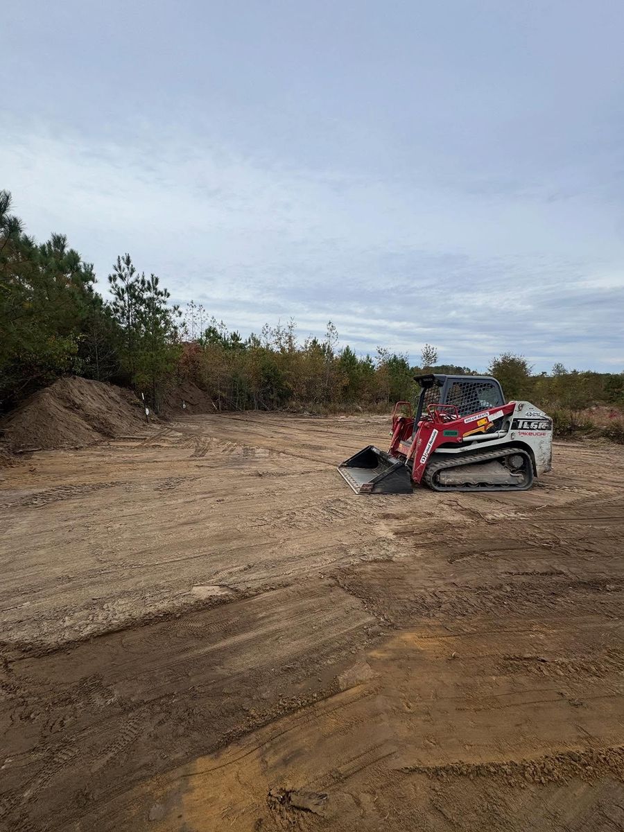 Excavation, Grading & Land Clearing for JFS Outdoor Services in Aiken, SC