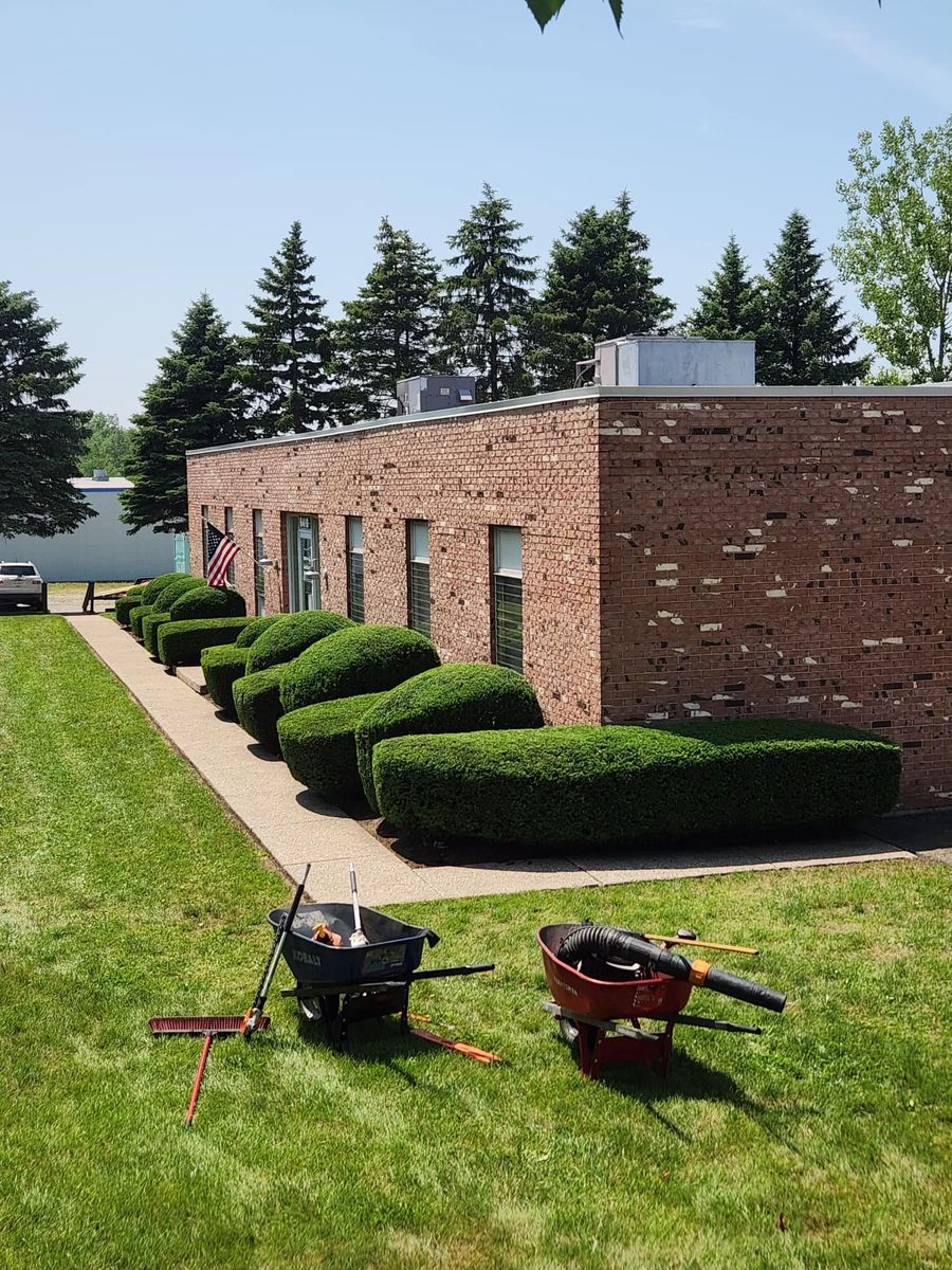 Shrub Trimming for A & A Lawn Care and OutDoor Services in Girard, PA