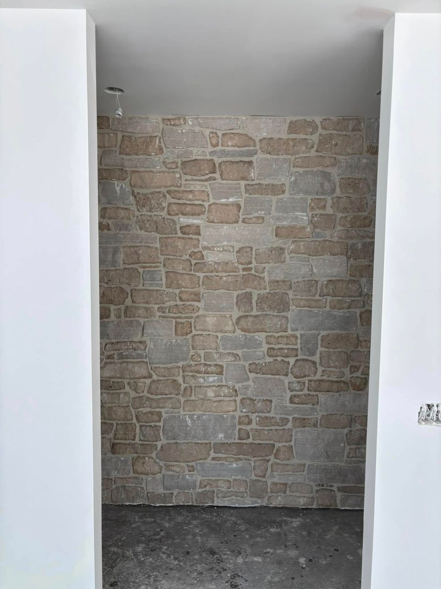 Masonry for Johnson Concrete in New London, MN