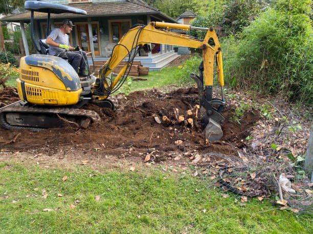 Demolition and tear down for The Gravel Guy in Blairsville, GA