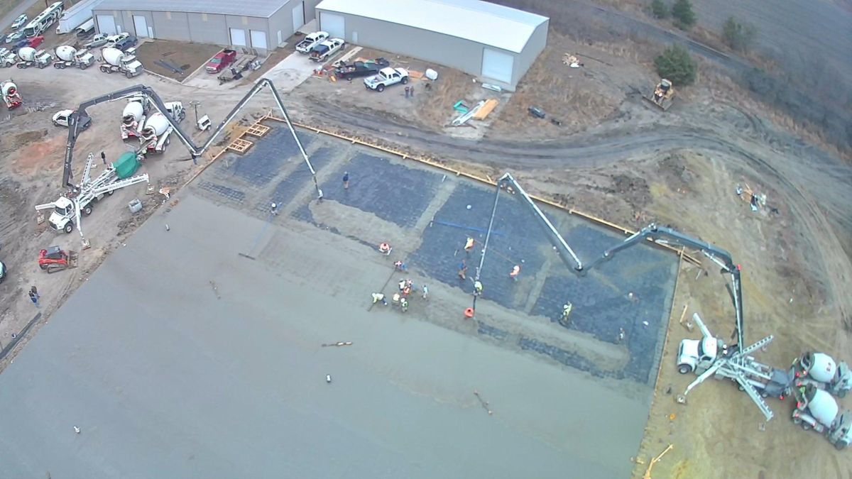 Foundation Digging for Paul Stroup Custom Dozing Inc. in Sherman, TX