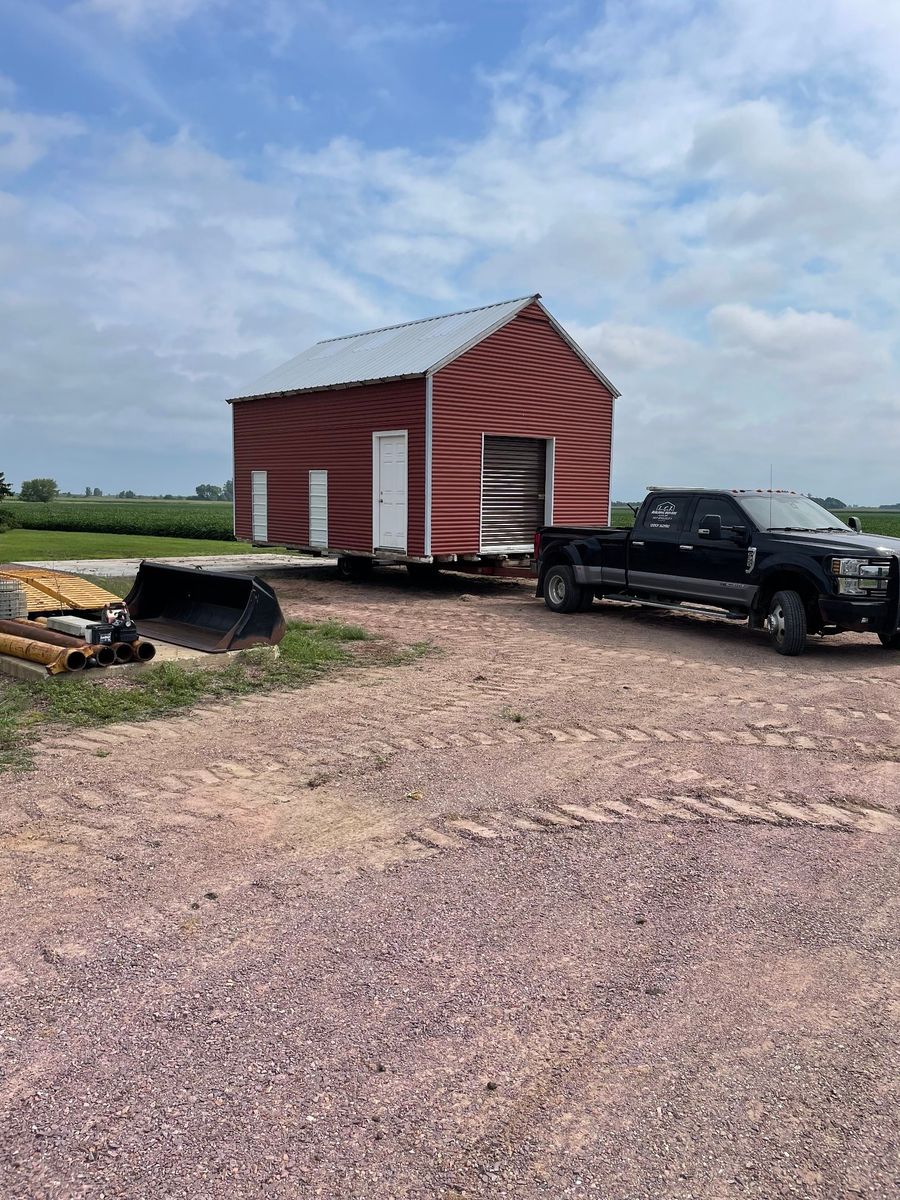 Barn & Shed Moving for LCI Building Mover's in Jackson, MN