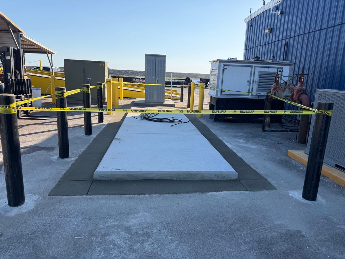 Concrete Slab Construction for Sloan's Concrete in Hilliard, FL