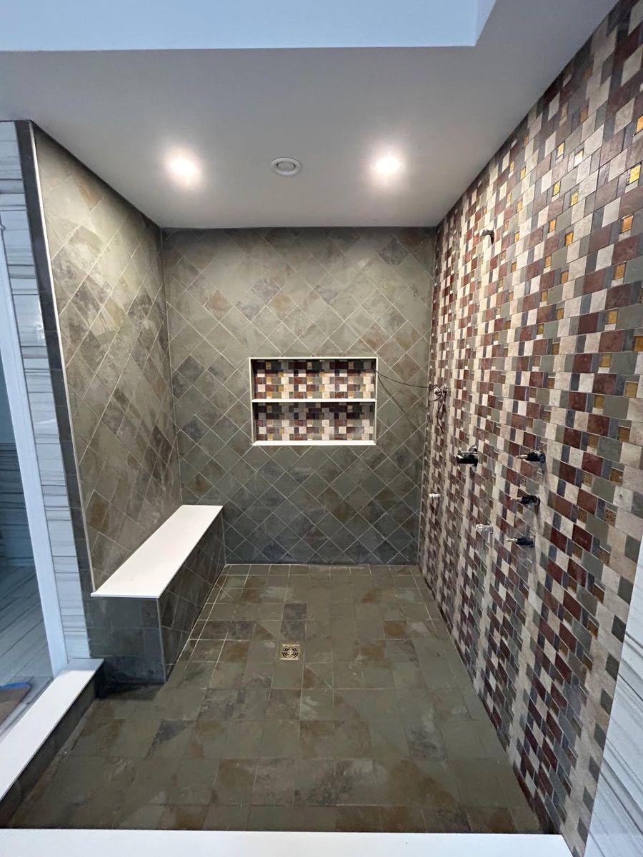 Custom Tile Showers for VersaTile in Deerfield, NH